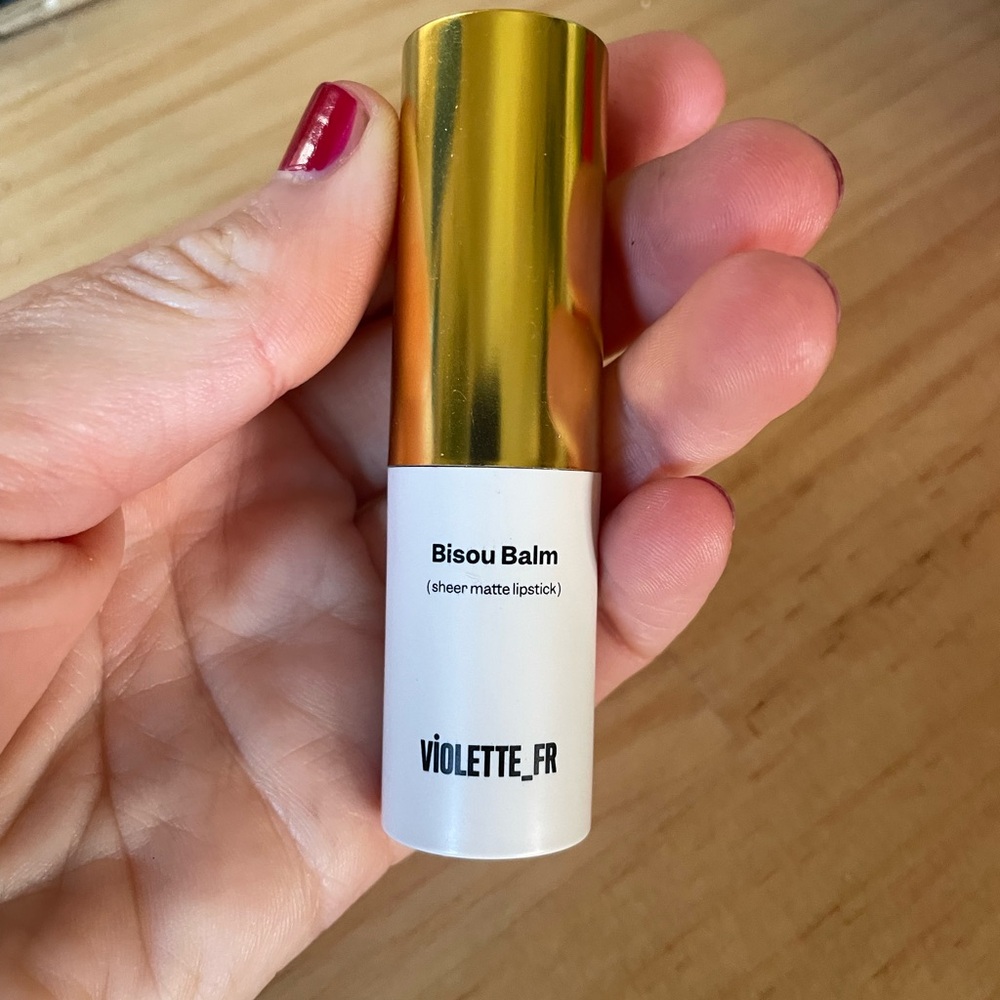 Violette_FR Bisou Balm Sheer Matte Lipstick- mon Cheri